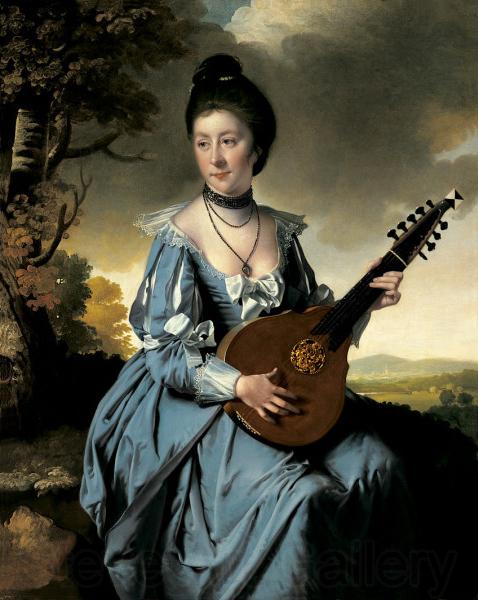 Joseph wright of derby Portrait of Mrs. Robert Gwillym